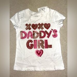 Daddy’s Girl Short Sleeve Valentines Tee